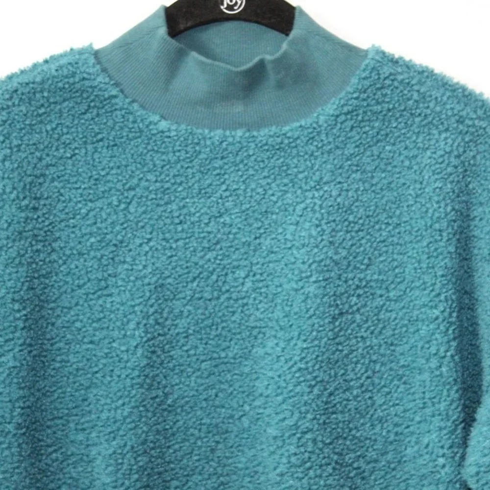 ✨2/$20 Fabletics Malia Polar Fleece Pullover Sweatshirt Deep Pile XXS H12500 - Picture 4 of 10